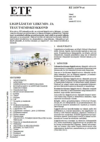 RT 103979-et Ligipääsetav liikumis- ja tegutsemiskeskkond
